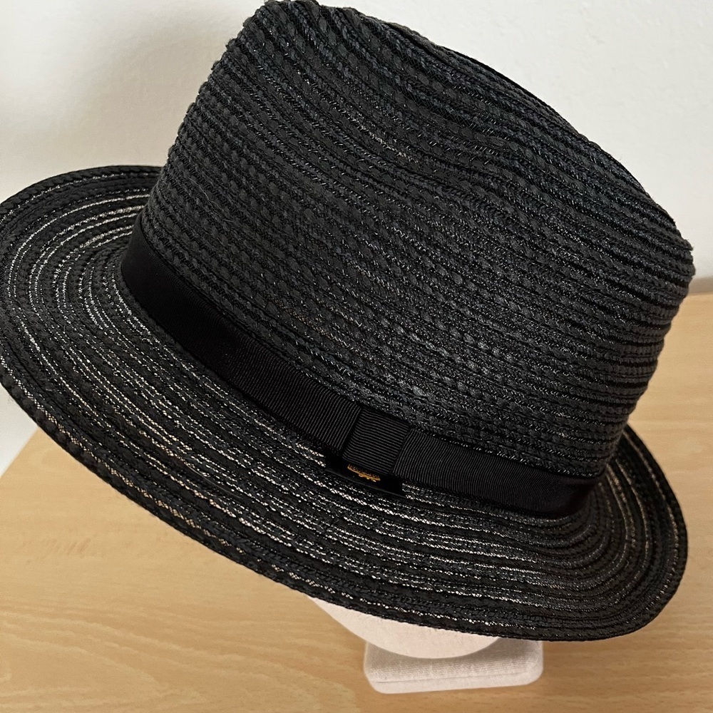 MCM Legere Black Hat Rare Fedora Bucket Japan Exclusive late 1990’s NWOT